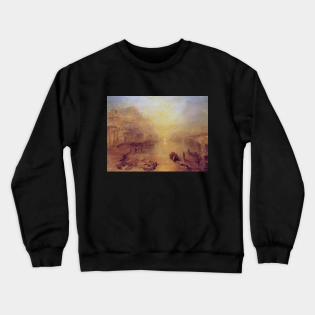 Ancient Italy – Ovid banished from Rome, 1838 Crewneck Sweatshirt by Art_Attack